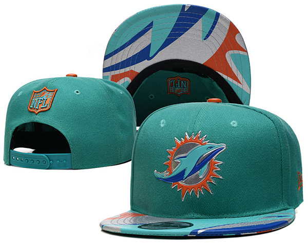 Miami Dolphins Stitched Snapback Hats 056